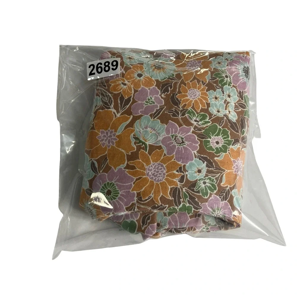 Madden Girl Hobo Bag Floral Knotted Shoulder Purse Boho Retro 70s Vibe Cottage